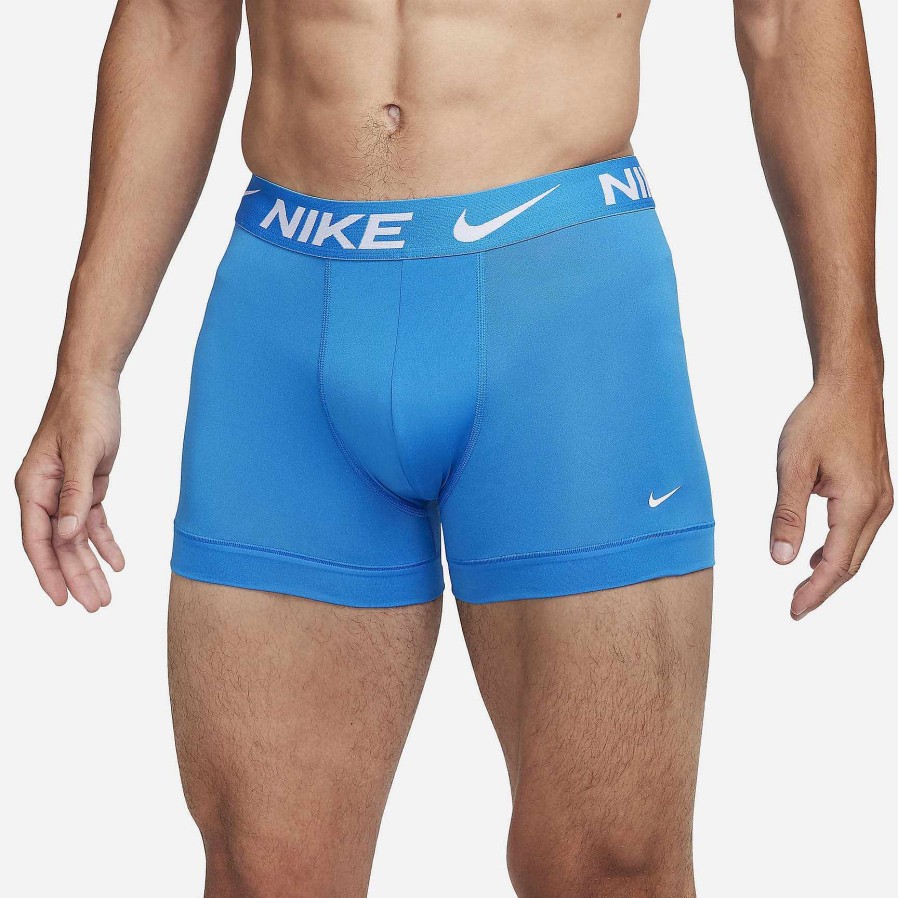 Men Nike Underwear | Nike Dri-Fit Essential Micro Blue