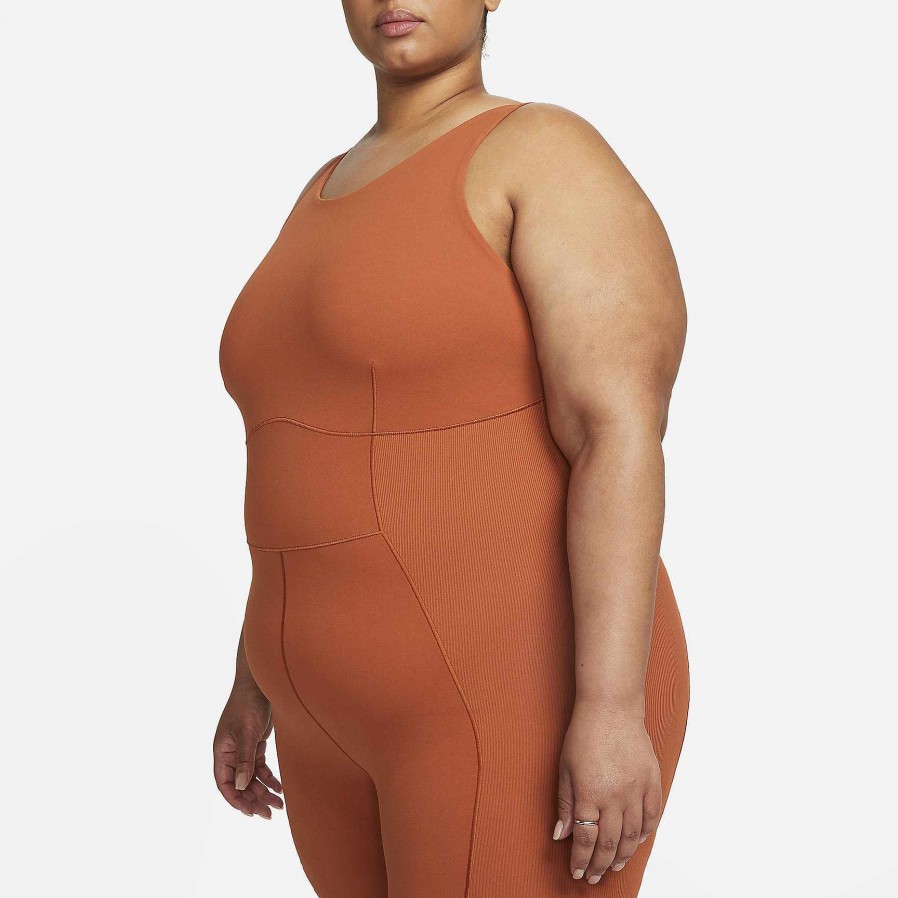 Women Nike Plus Size | Nike Yoga Dri-Fit Luxe Dark Russet