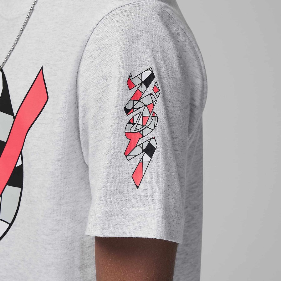 Kids Nike Jordan | Jordan Zion Ring Tee