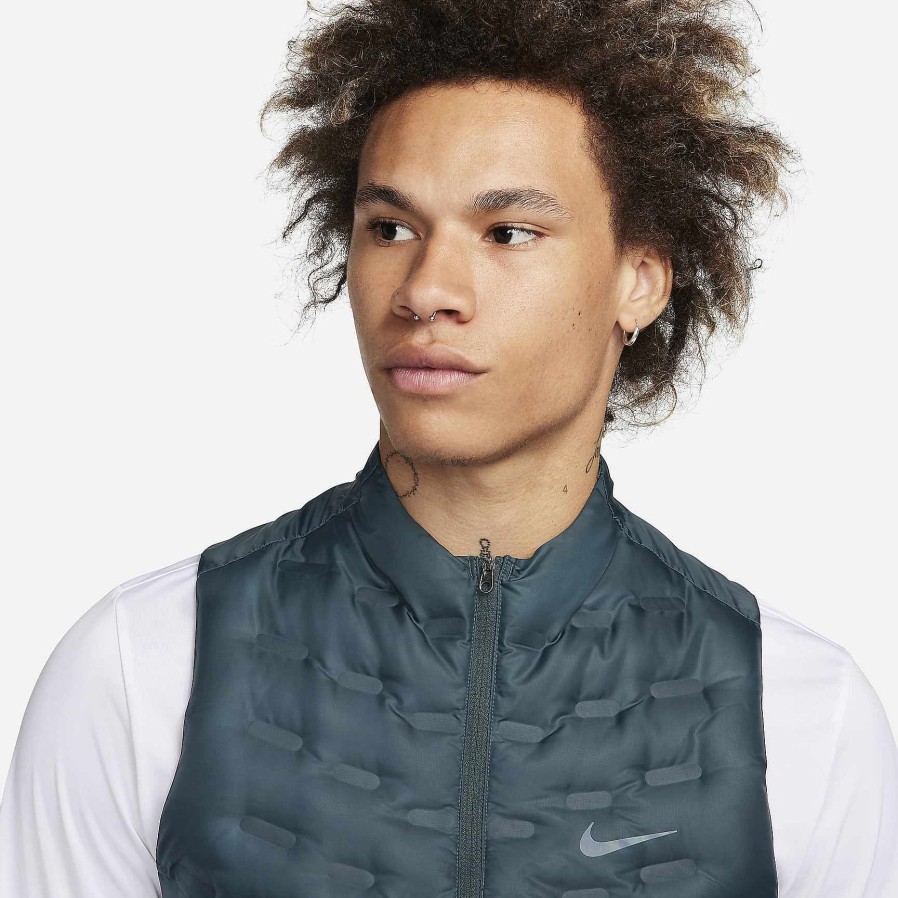 Men Nike Outerwear & Jackets | Nike Therma-Fit Adv Repel Aeroloft