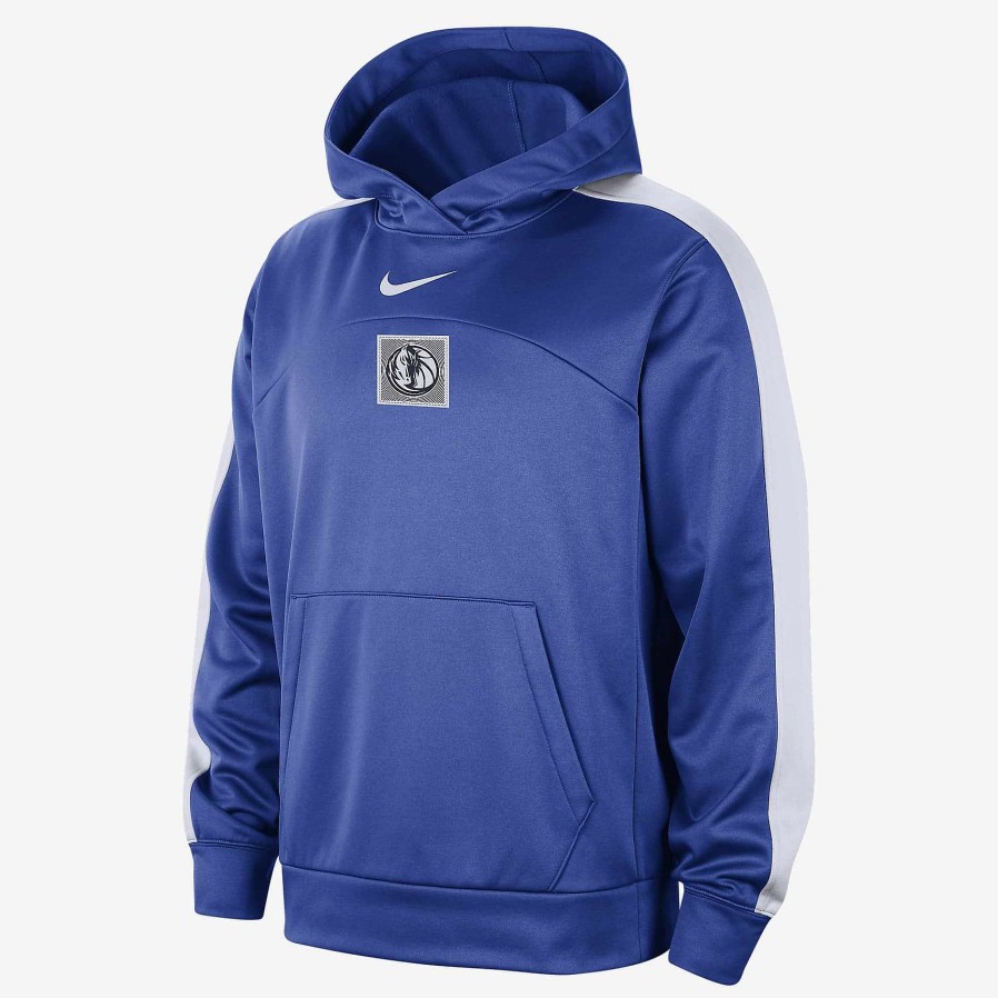 Men Nike Tech Fleece | Dallas Mavericks Starting 5 Game Royal/White/White