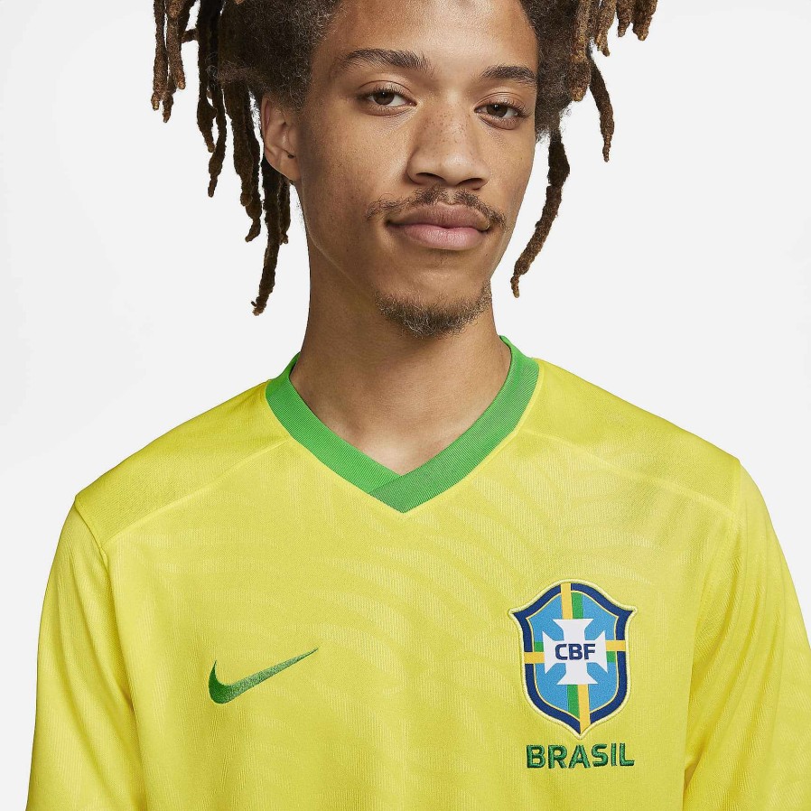 Men Nike Tops & T-Shirts | Brazil 2023 Stadium Home