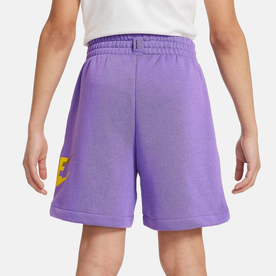 Kids Nike Shorts | Nike Sportswear Icon Fleece Action Grape