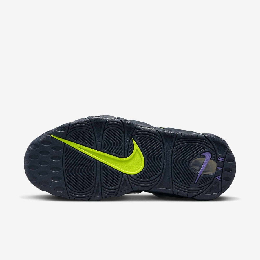 Women Nike Cyber Monday Shoes | Nike Air More Uptempo X Serena Williams Design Crew Dark Obsidian/Space Purple/Volt/Summit White