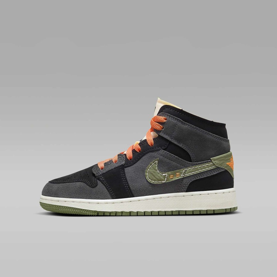 Kids Nike Lifestyle | Air Jordan 1 Mid Se Craft