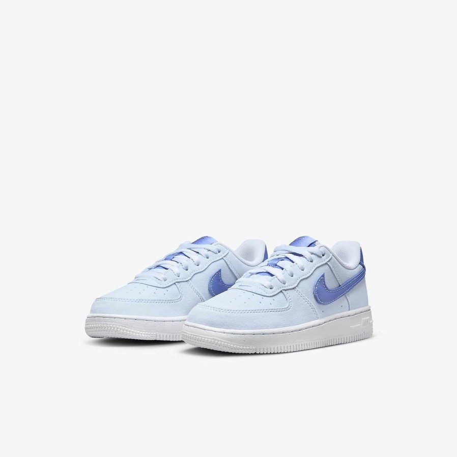 Kids Nike Air Force 1 | Nike Force 1 Lv8 Blue Tint/White/Disco Purple/Polar