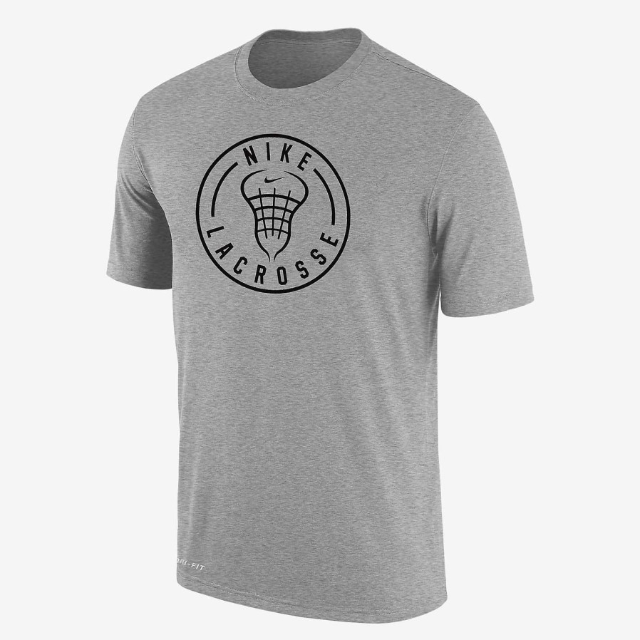 Men Nike Tops & T-Shirts | Nike Swoosh Lacrosse