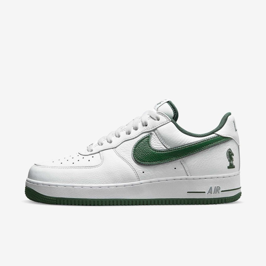 Men Nike Air Force 1 | Nike Air Force 1 Low White/Wolf Grey/Deep Forest