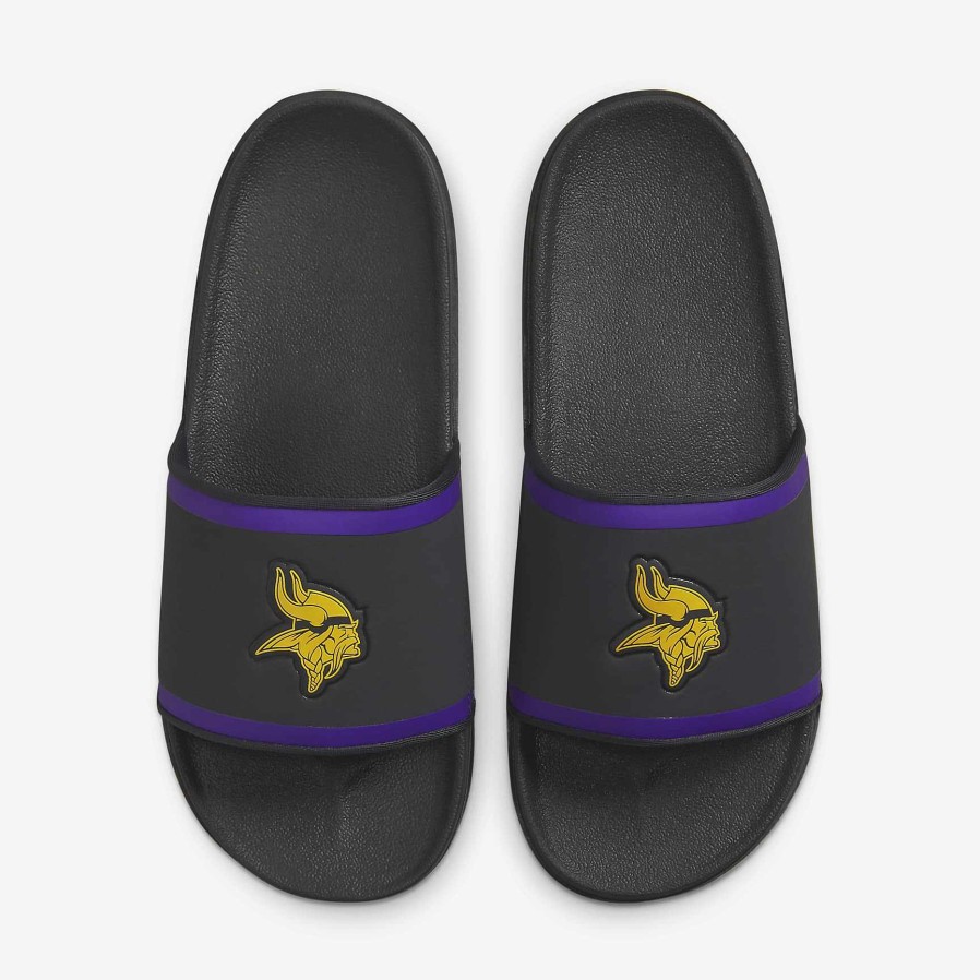 Men Nike Sandals & Slides | Nike Offcourt (Nfl Minnesota Vikings)