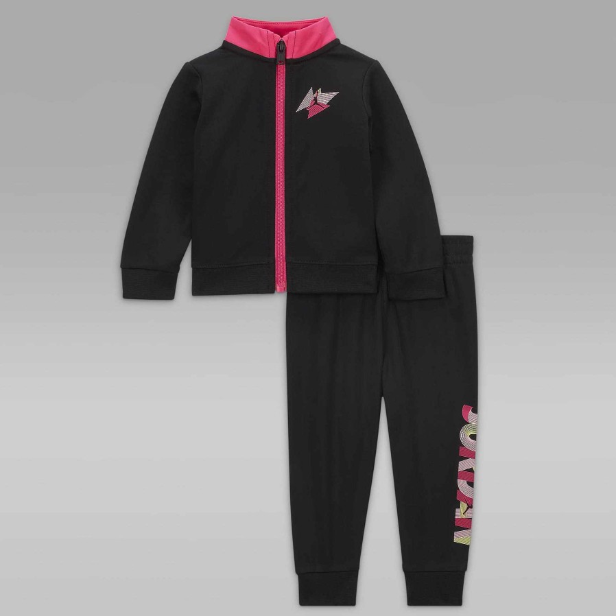 Kids Nike Matching Sets | Jordan Fundamental Tricot Set Black