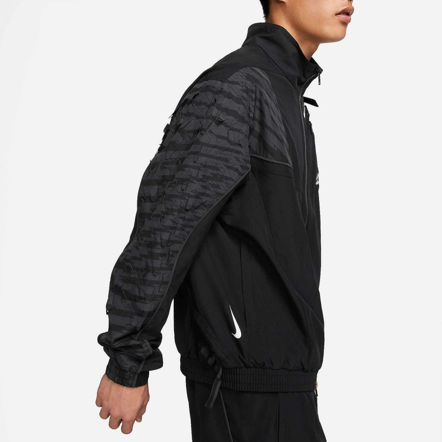 Men Nike Outerwear & Jackets | Nike X Acronym® Black/Black