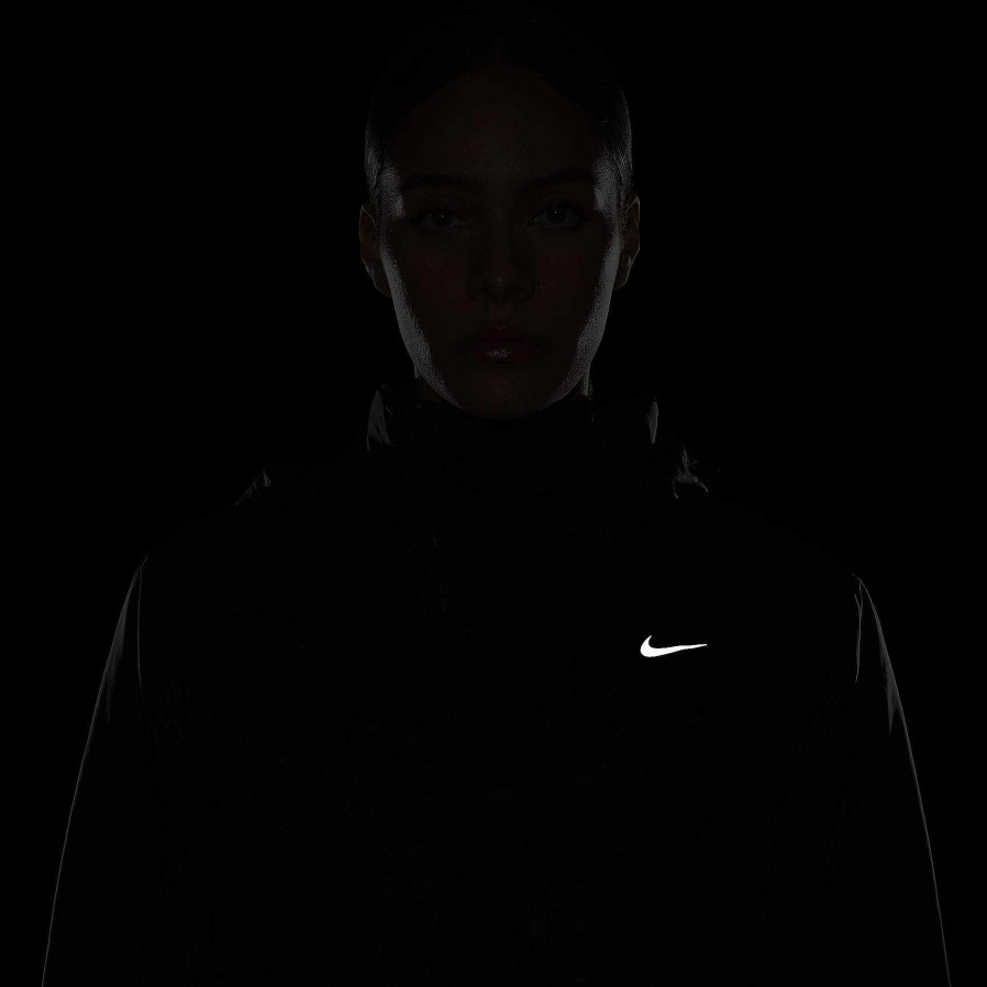 Women Nike Outerwear & Jackets | Nike Therma-Fit Adv Repel Aeroloft Black