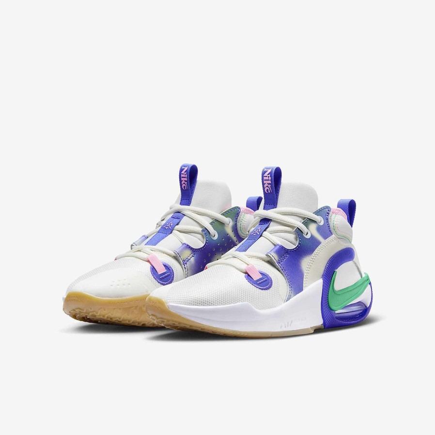 Kids Nike Basketball | Nike Air Zoom Crossover 2 Se Light Ultramarine/Sail/White/Stadium Green