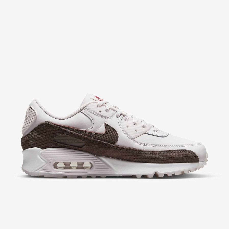 Men Nike Air Max | Nike Air Max 90 Ltr Pearl Pink/Baroque Brown/Picante Red/Baroque Brown