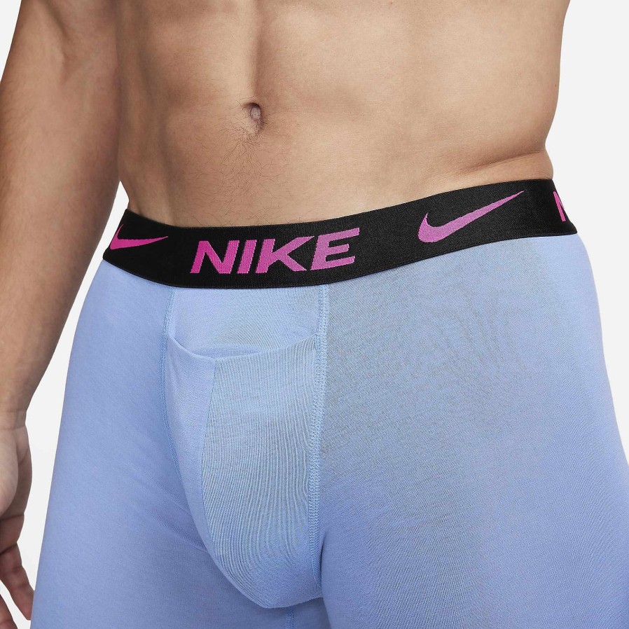 Men Nike Underwear | Nike Dri-Fit Reluxe Powder Blue