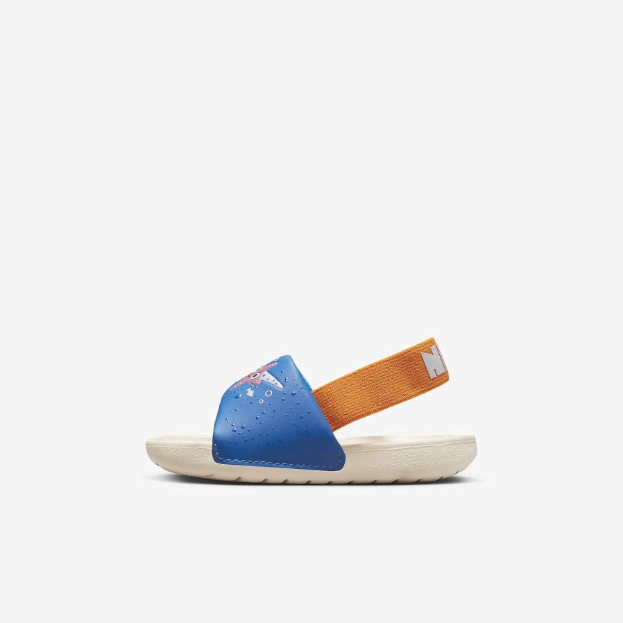 Kids Nike Sandals & Slides | Nike Kawa Se Light Photo Blue/Coconut Milk/University Blue/White